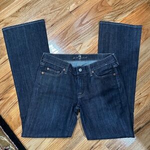 7 for All Mankind size 28 low rise bootcut (vintage)